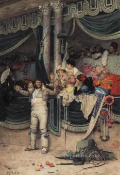  George Oil Painting - The Bullfighters Adoring Crowd academic painter Jehan Georges Vibert
